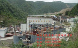 英迪克渣漿泵應用在陜西太白黃金礦業